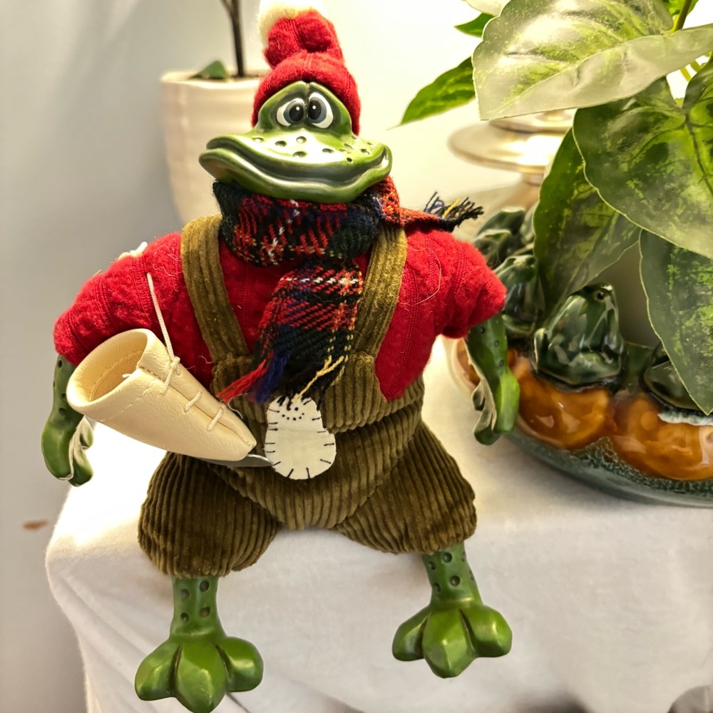 Vintage Collectable Blade Russ Kathleen Kelly The country Folk Frog.
